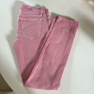 Joes Jean straight ankle size 25 pink